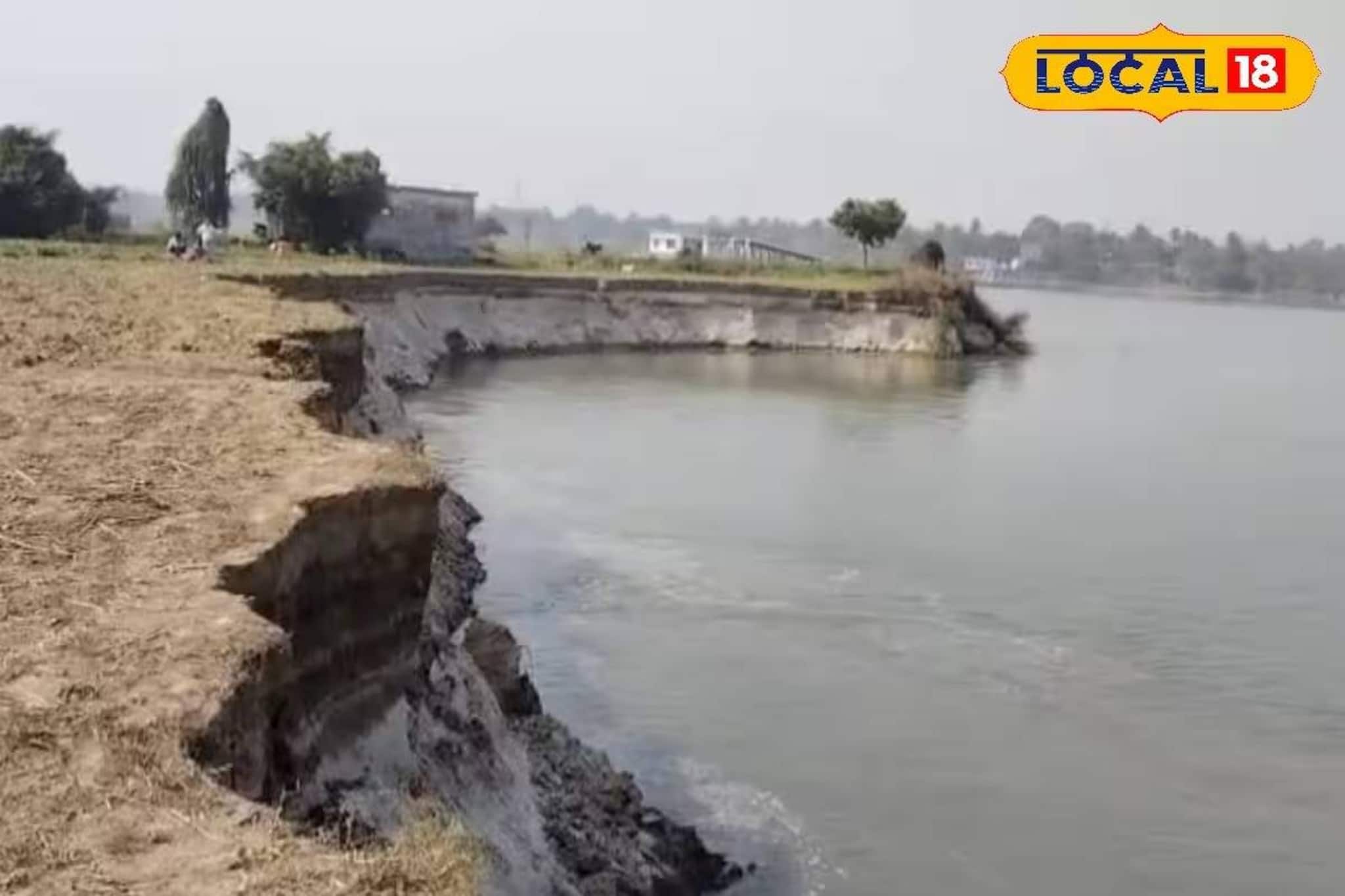 অফ সিজনে আচমকা নদী ভাঙন! তলিয়ে যাচ্ছে একের পর এক ফসলি জমি