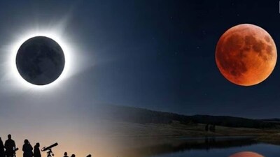 সূর্যগ্রহণ এবং চন্দ্রগ্রহণ মহাজাগতিক ঘটনা৷ সৃষ্টির আবর্তন ও বিবর্তনের নিয়ম মেনে প্রতি বছরই গ্রহণ হয় মহাকাশে৷ পূর্ণগ্রাস, খণ্ডগ্রাস-নানা ধরনের গ্রহণ দেখা যায়৷ প্রতি গ্রহণ কোনও কোনও দেশে দেখা যায়৷ আবার কোনও কোনও দেশে দেখা যায় না৷ সব সময় সূর্যগ্রহণ হয় অমাবস্যায় এবং চন্দ্রগ্রহণ হয় পূর্ণিমায়৷ জেনে নিন এ বছর প্রথম সূর্যগ্রহণ কবে৷ কোন কোন দেশ থেকে দেখা যাবে, ভারতে আদৌ দৃশ্য কি না, সূতককাল-সহ নানা বিষয় জেনে নিন৷