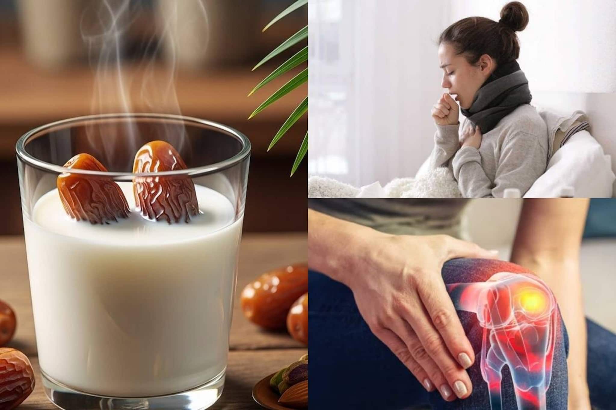 গরম দুধে ৩ থেকে ৪ টে খেজুর! সারবে শুকনো কাশি! গায়েব গাঁটের ব্যথা!