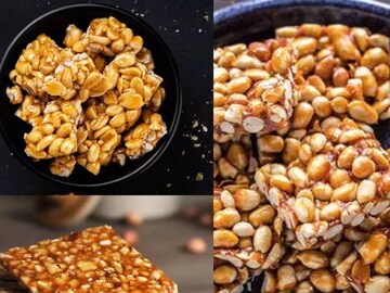 খাঁটি ঘিয়ের পাকে তিল-চিনেবাদামের চাক! বাদাম পাটালিতে কামড় দিলে মজবুত হাড়! সারবে বদহজমও