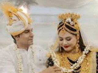 রণদীপ-লিনের বিয়ের মুহূর্ত