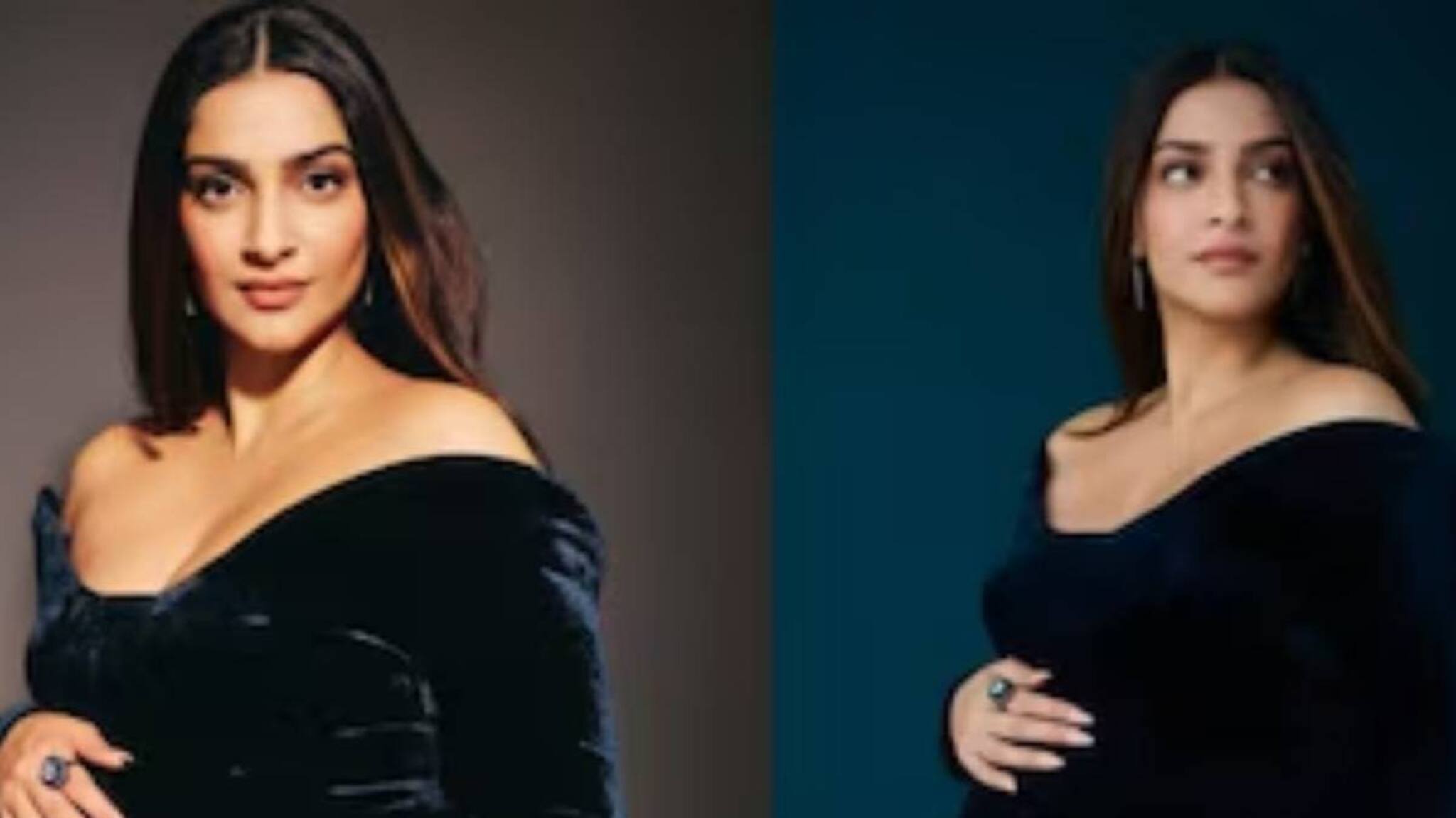 Pregnant Sonam Kapoor: আসছে দ্বিতীয় সন্তান, গাঢ় নীল গাউনে রাতের জৌলুস বাড়ালেন অন্তঃসত্ত্বা সোনম