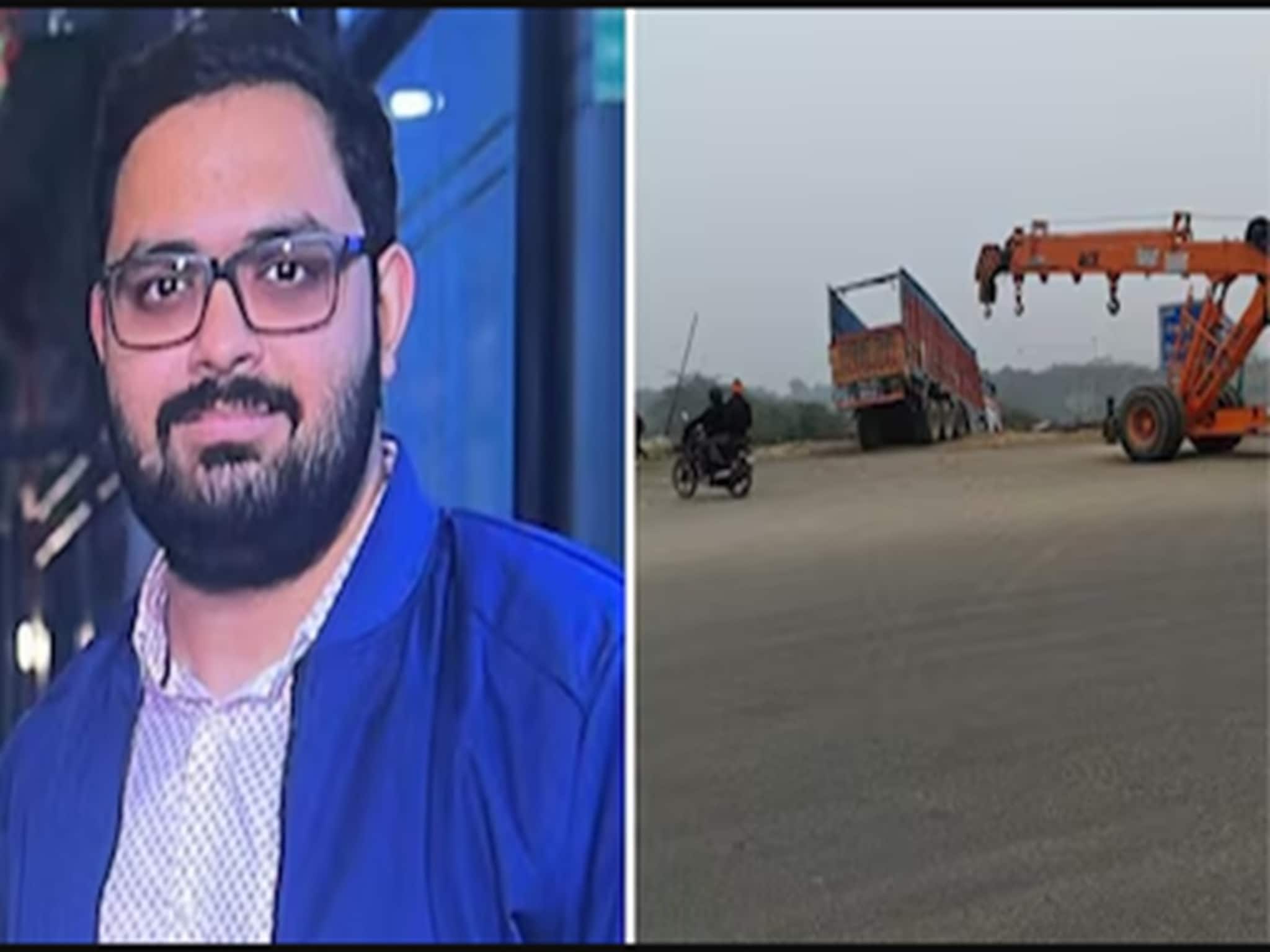 ৭০ ফুট গভীর নালায় গাড়ি, ছেলের মৃত্যু দেখলেন অসহায় বাবা!নয়ডায় গাফিলতির বলি ইঞ্জিনিয়ার