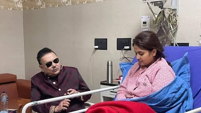 দেবলীনা নন্দীকে দেখতে হাসপাতালে মদন মিত্র