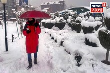 Jammu Kashmir Snowfall: বরফের চাদরে মুড়ল ভূস্বর্গ, ভারী তুষারপাতে বন্ধ যান চলাচল