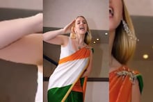 Viral Video: রাশিয়ান তরুণীর ভারত প্রেম ! তেরঙ্গা শাড়ি পরে ‘ঘর কব আওগে’ গানে নাচের রিল ভাইরাল