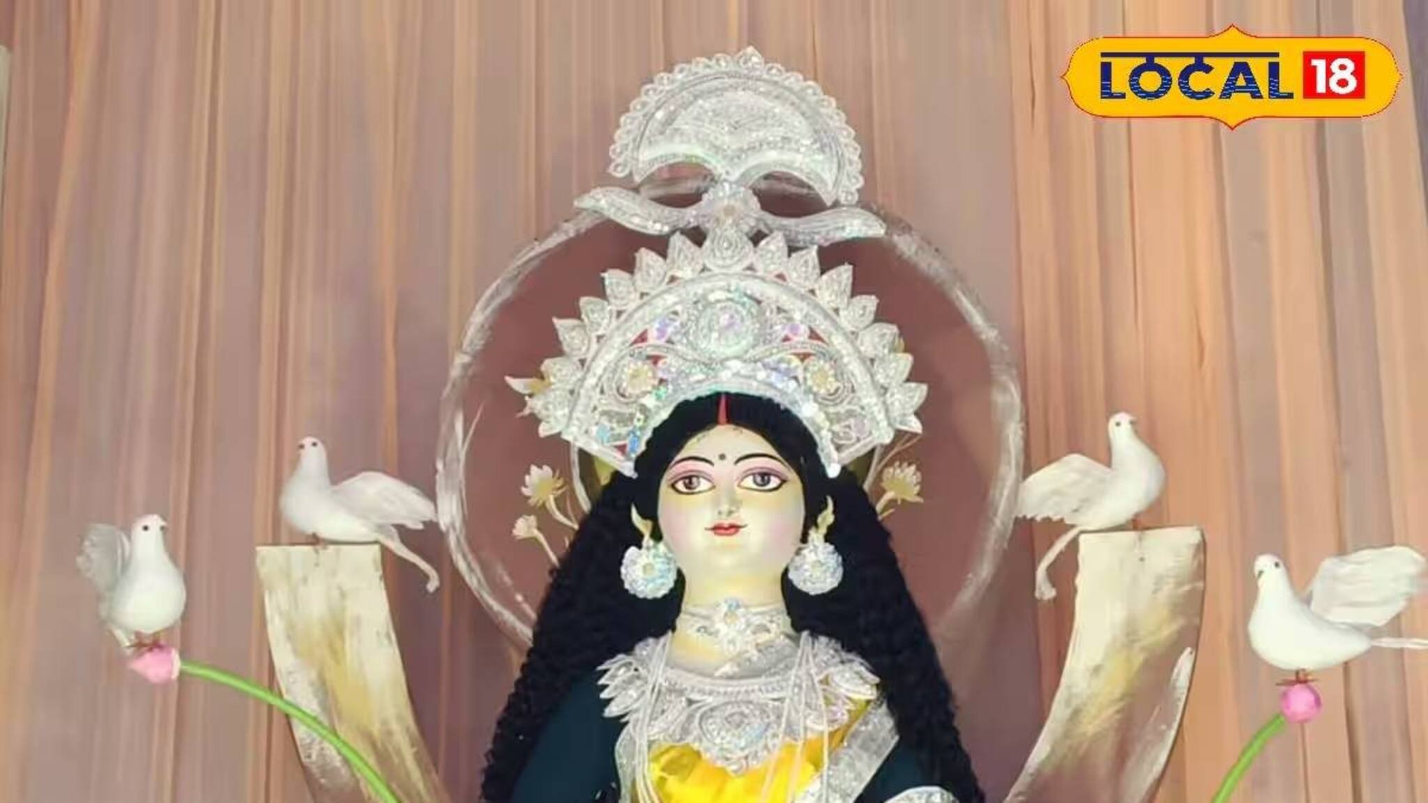 খারাপের অবসান ঘটিয়ে ভালর আহ্বান! তমলুকের সরস্বতী পুজোয় চমকপ্রদ থিম