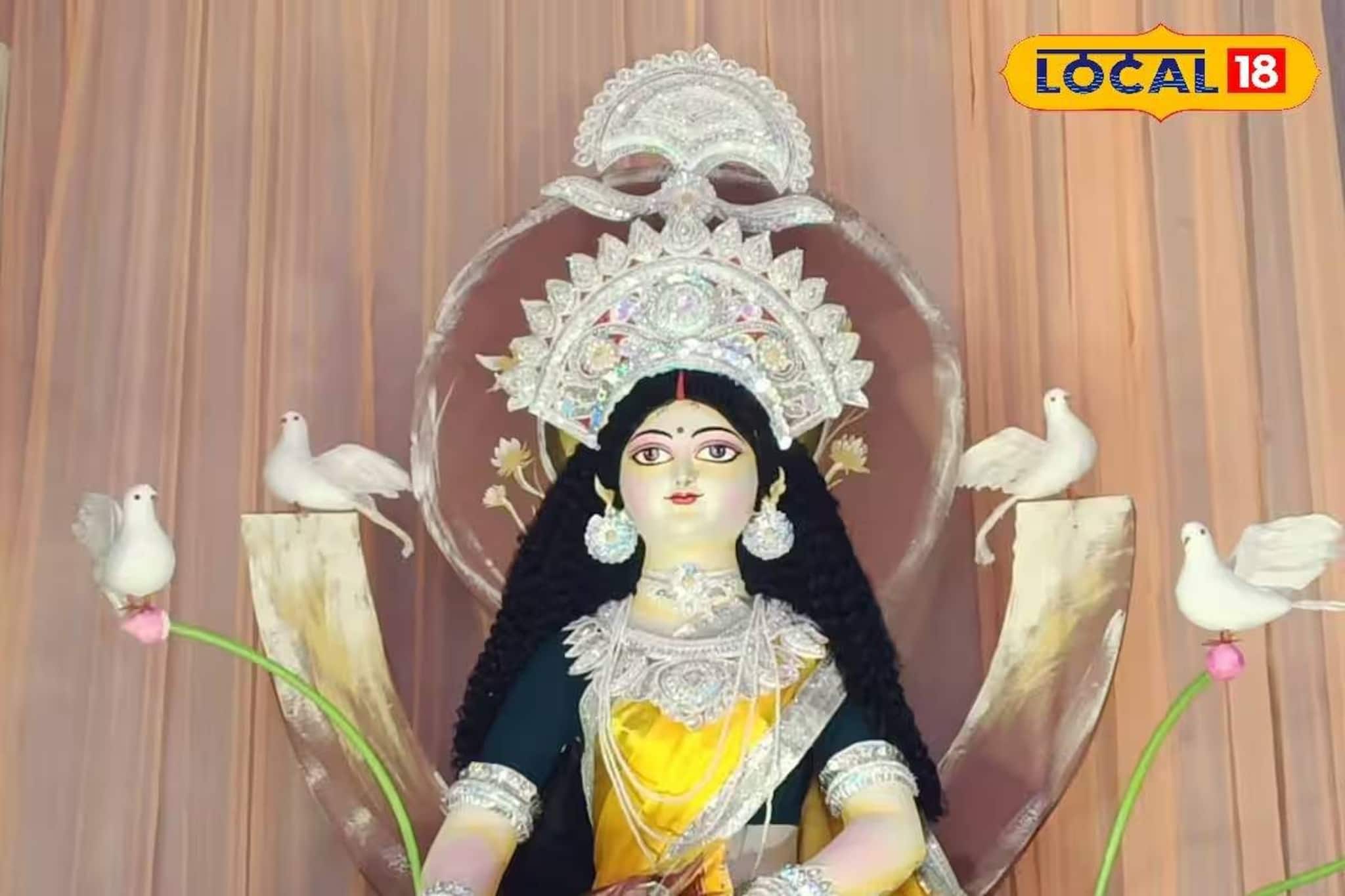 খারাপের অবসান ঘটিয়ে ভালর আহ্বান! তমলুকের সরস্বতী পুজোয় চমকপ্রদ থিম