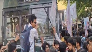 বিক্ষোভে উত্তাল বিকাশ ভবন