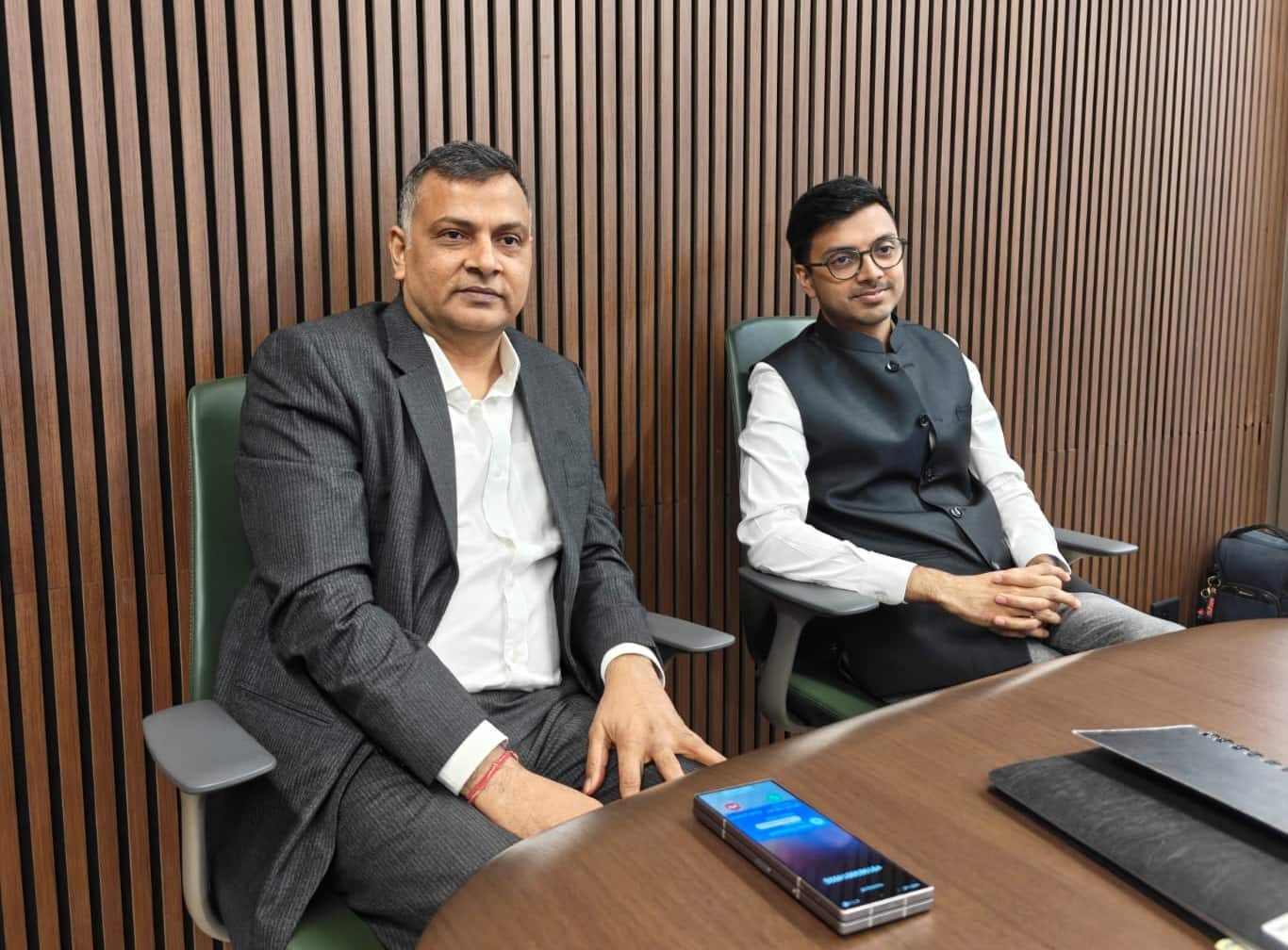 Sanjay Jain, MD, Siddha Group and Aayushman Jain, Director, Siddha Group