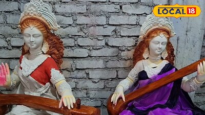 শিলিগুড়ি শহর জুড়ে থিমের সরস্বতী পুজো 