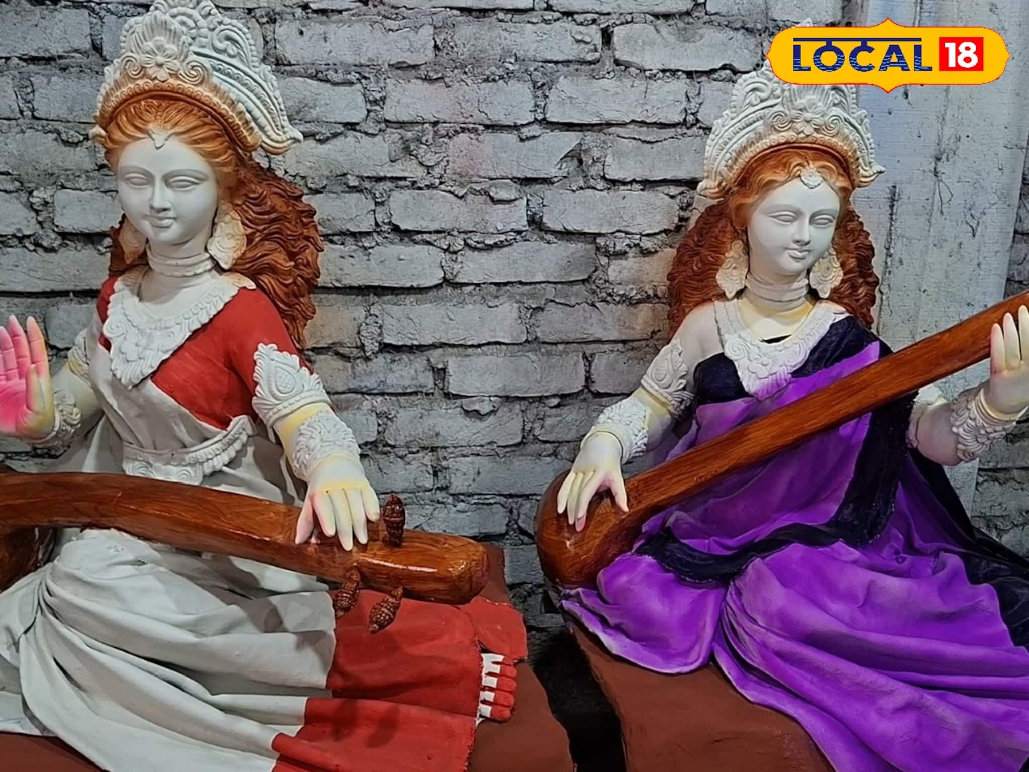 সরস্বতী পুজোতেও থিমের বাহার! শিলিগুড়ি জুড়ে অভিনব ভাবনায় বাগদেবীর আরাধনা, দেখুন