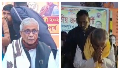 বিজেপি-র সভায় মাথা নিচু করে ক্ষমা চাইলেন শিশির অধিকারী৷ 