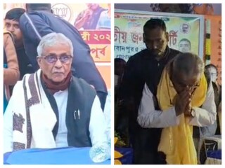 বিজেপি-র সভায় মাথা নিচু করে ক্ষমা চাইলেন শিশির অধিকারী৷ 