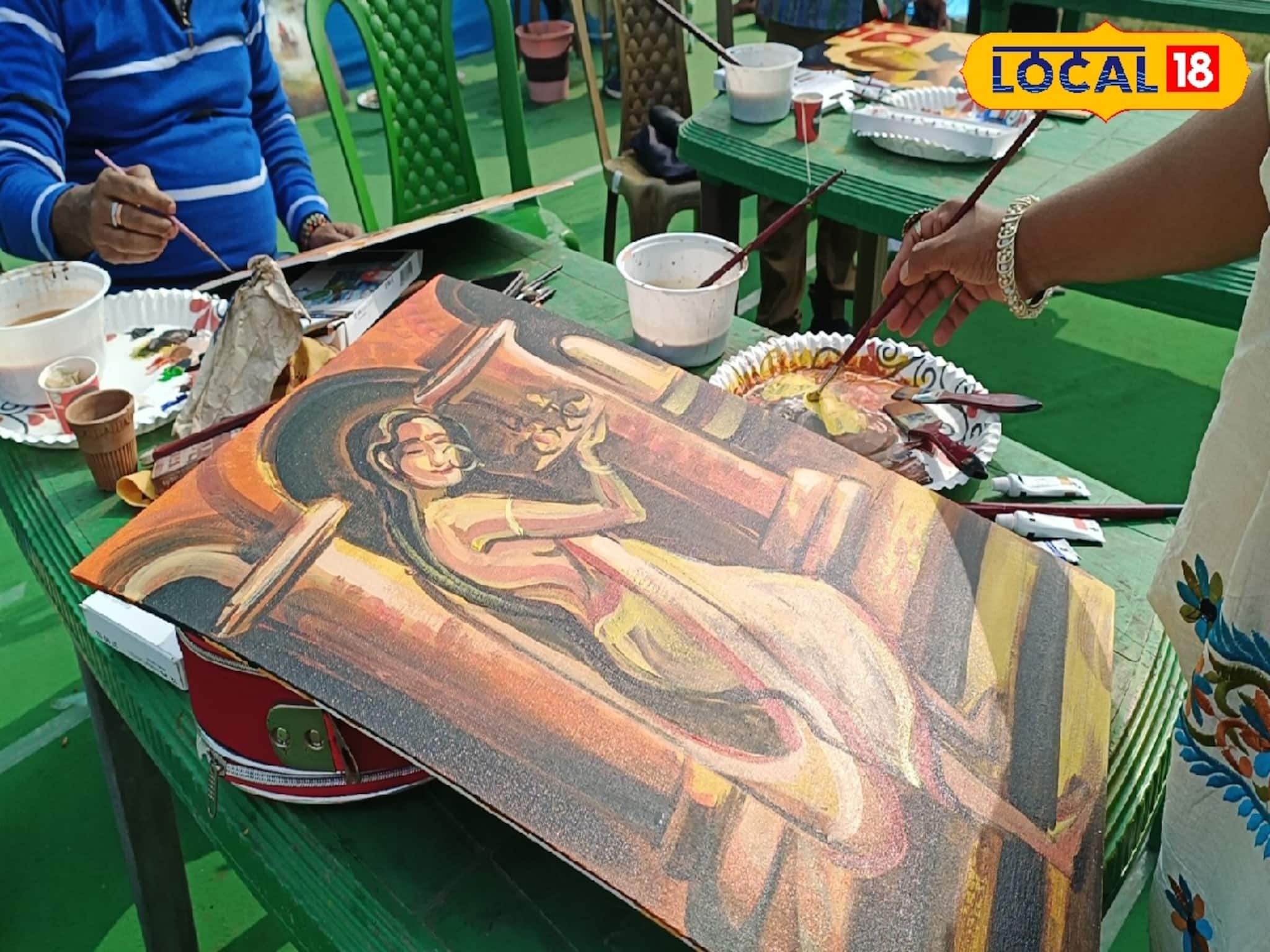 Tamluk Art Workshop: ক্যানভাসে ফিরল হারানো ঐতিহ্য! আন্তর্জাতিক শিল্পীদের নিয়ে তমলুকে আর্ট ওয়ার্কশপ, দেখুন রং-তুলির খেলা