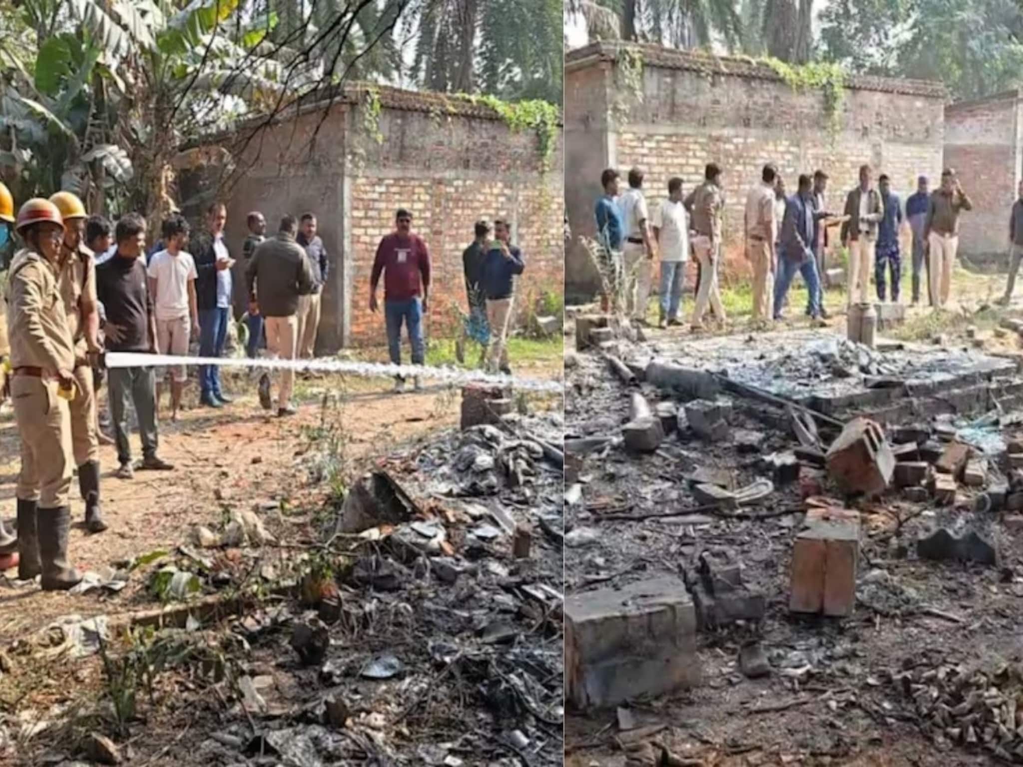 চম্পাহাটির হাড়ালে বাজি বিস্ফোরণ কাণ্ডে মৃত বেড়ে ২! পলাতক কারখানার মালিক এখনও অধরা