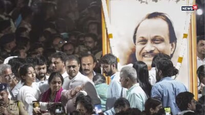 Ajit Pawar Dies in Tragic Plane Crash; Funeral Today in Baramati