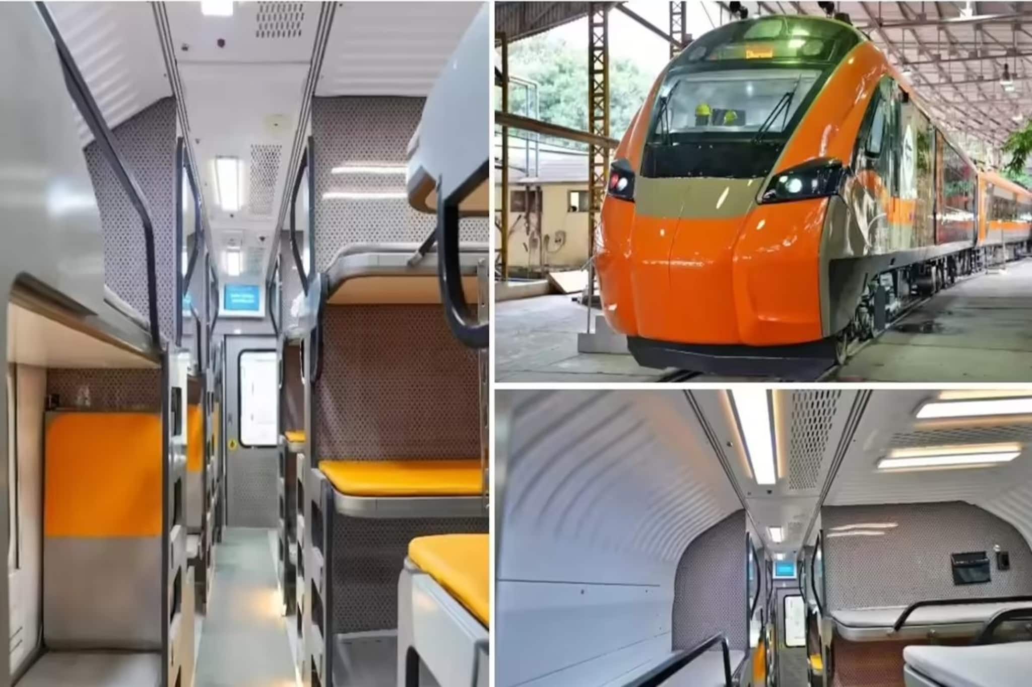 Vande Bharat Sleeper: ঘণ্টায় ১৮০ কিমি বেগে ছুটবে ! টিকিটের ভাড়া কত? বন্দে ভারত স্লিপার ট্রেনে কী কী রয়েছে, দেখে নিন একনজরে