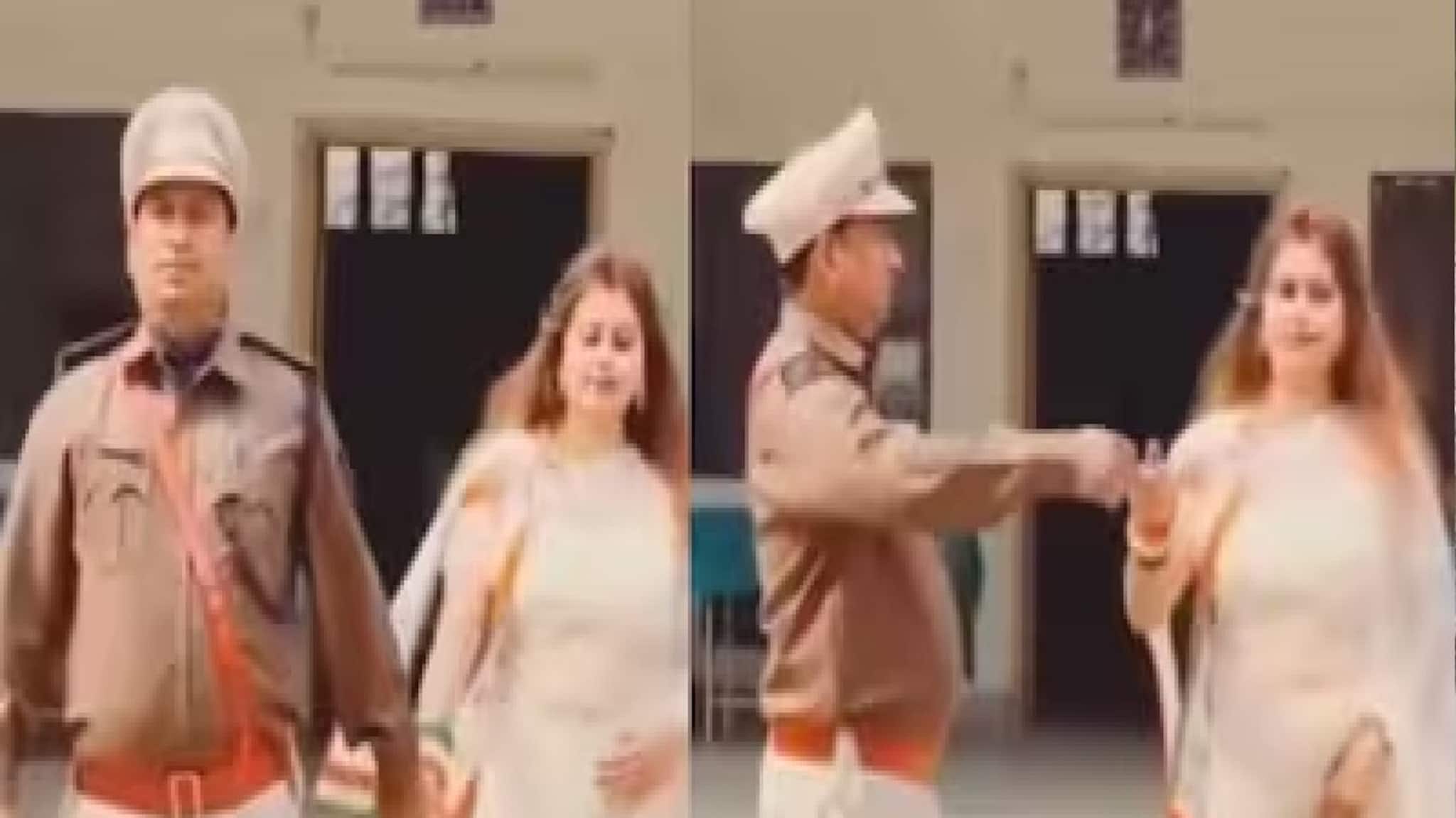 Viral News: থানার সামনে দাঁড়িয়ে স্ত্রীয়ের সঙ্গে রিল, ভিডিও ভাইরাল হতেই মারাত্মক কাণ্ড রাঁচিতে! এবার?