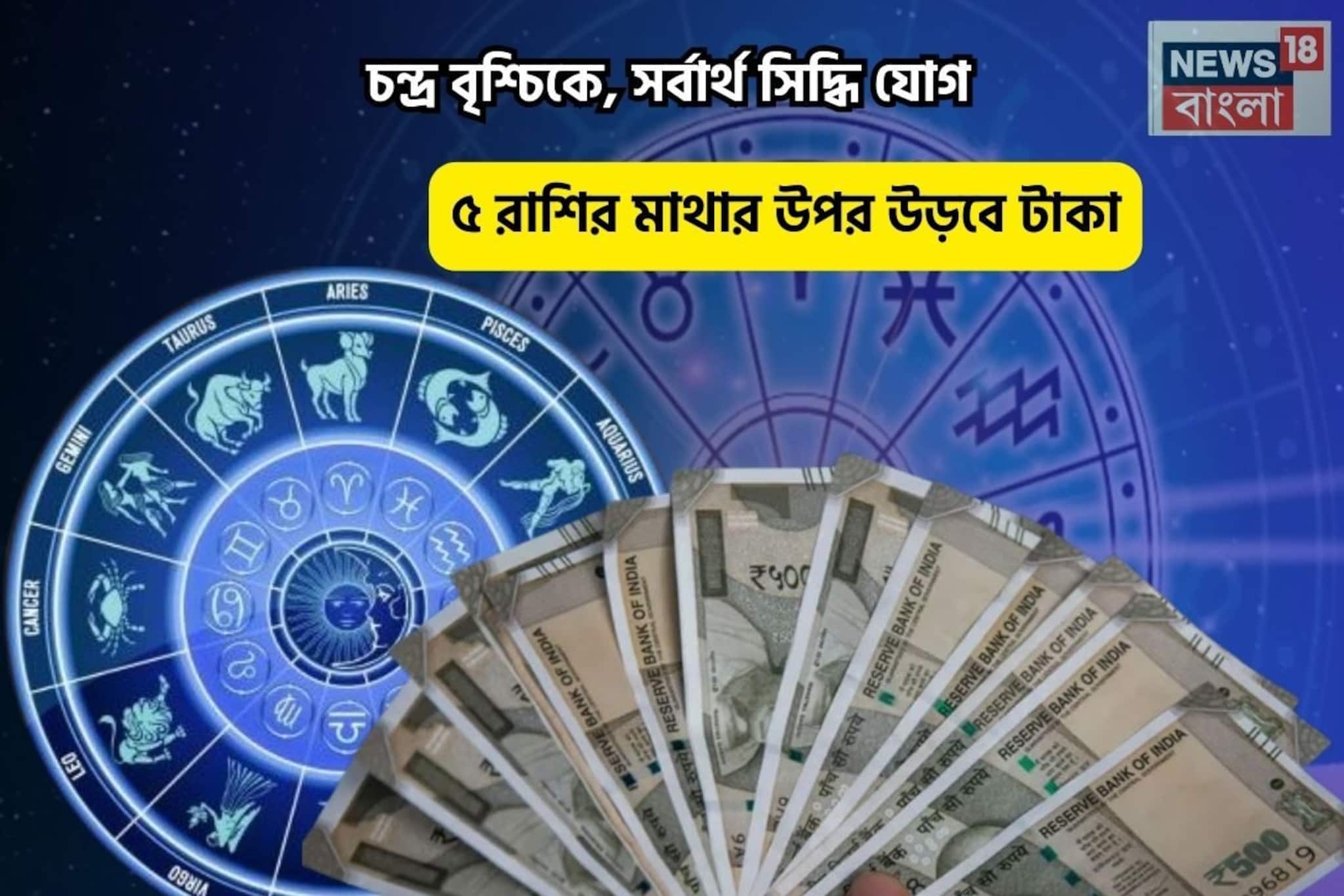 আলাদিনের চিরাগ পাবেন!চন্দ্র বৃশ্চিকে,সর্বার্থ সিদ্ধি যোগে ৫রাশির উপর উড়বে টাকা