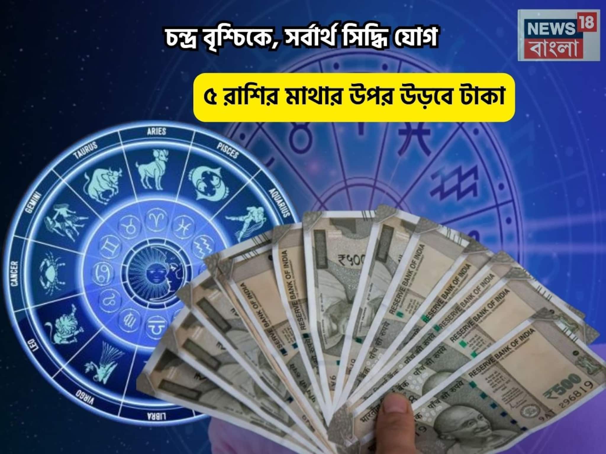 আলাদিনের চিরাগ পাবেন!চন্দ্র বৃশ্চিকে,সর্বার্থ সিদ্ধি যোগে ৫রাশির উপর উড়বে টাকা