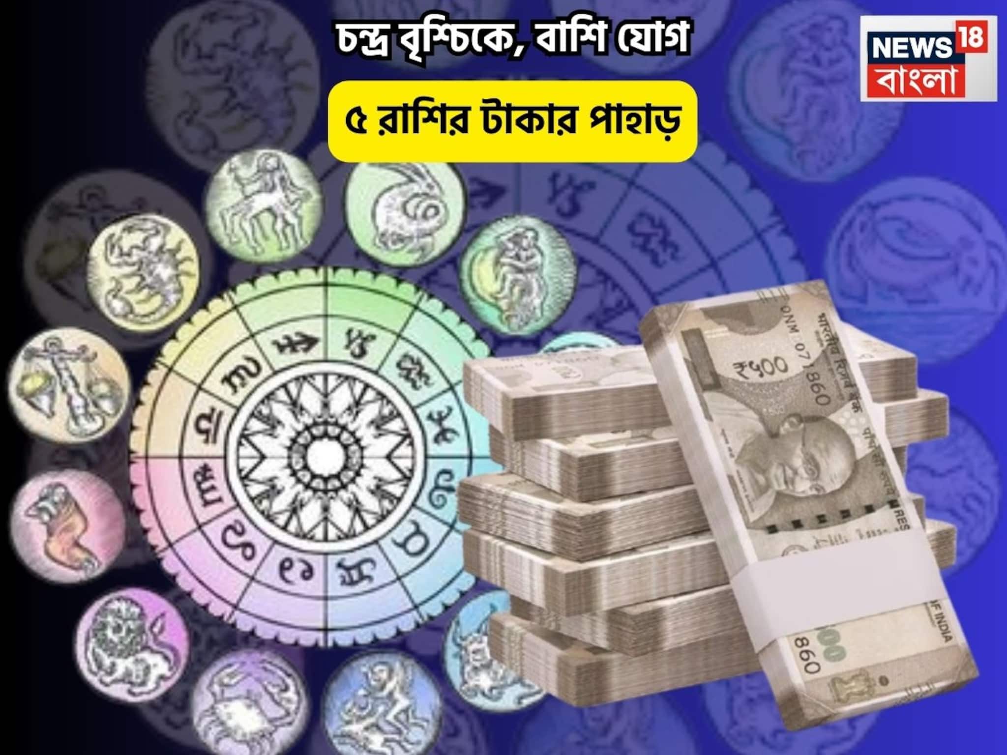 সোনার ডিম পাড়া হাঁস পাবেন,আপনার বিরাট ভাগ্য! চন্দ্র বৃশ্চিকে,বাশি যোগ,৫রাশির টাকার পাহাড়