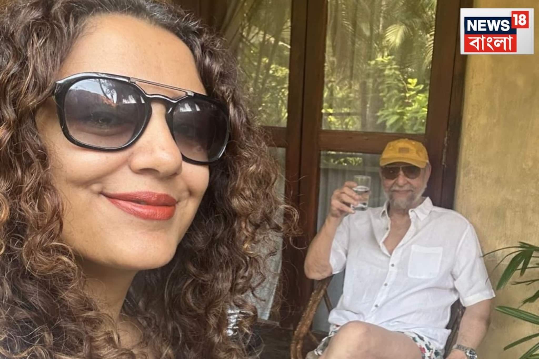 বউ তো নয় যেন নাতনি!২৯বছরের ছোট স্ত্রীকে নিয়ে গোয়ার বিচে কবীর বেদীর,দিলেন সুরায় চুুমুক