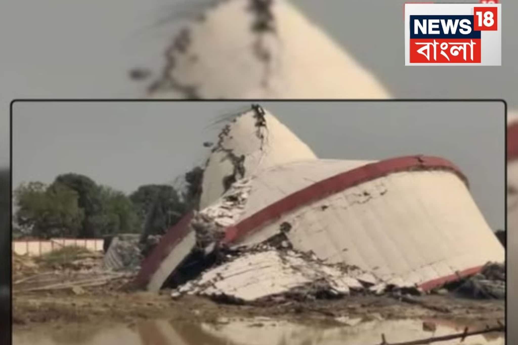 Surat Water Tank Collapse: জলেই গেল ২১ কোটি টাকা! সুরাতে ভেঙে পড়ল বিশাল জলের ট্যাঙ্ক, ৭জন গ্রেফতার