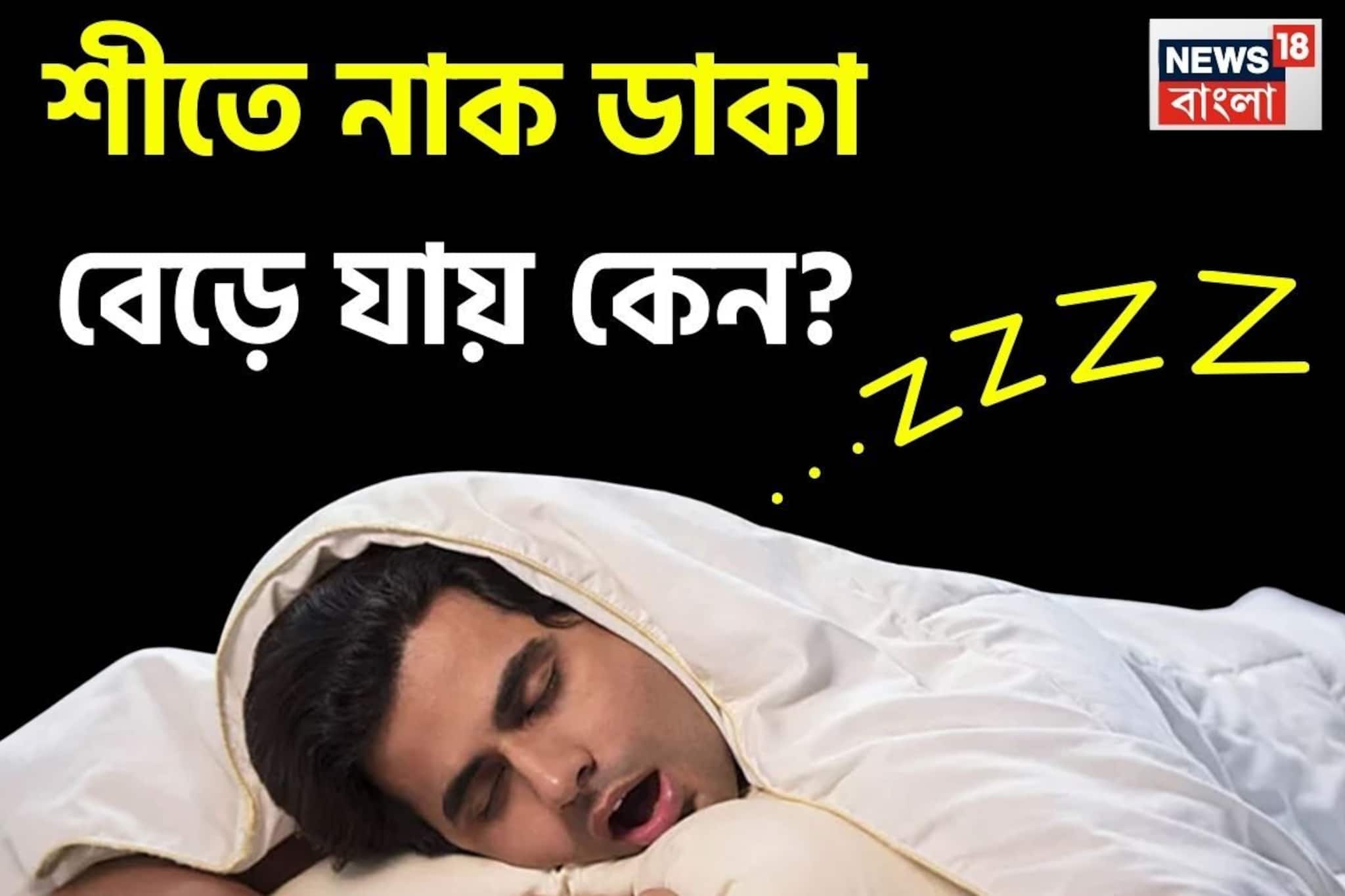 শীতের রাতে সঙ্গীর নাক ডাকার গর্জনে ঘুমের দফারফা? সহজ টোটকা জানুন! পালাবে নাক ডাকার সমস্যা!