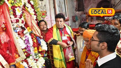 তারাপীঠে অভিষেক বন্দ্যোপাধ্যায় 