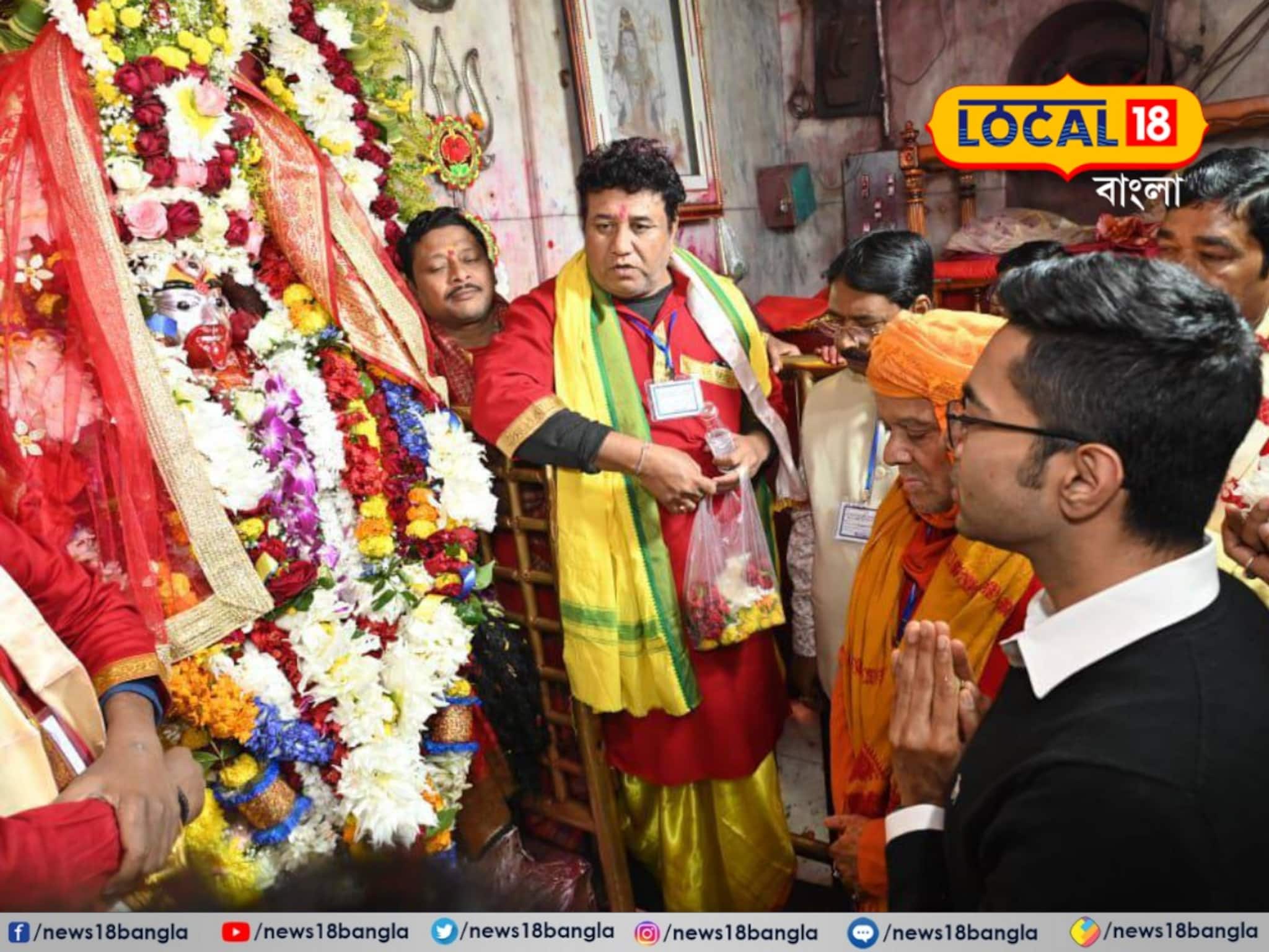 তারাপীঠ মন্দিরে পুজো দিলেন অভিষেক, কী কী হল? দেখুন সেই মুহূর্তের ছবি!