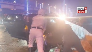 মা ফ্লাইওভারে দুর্ঘটনা