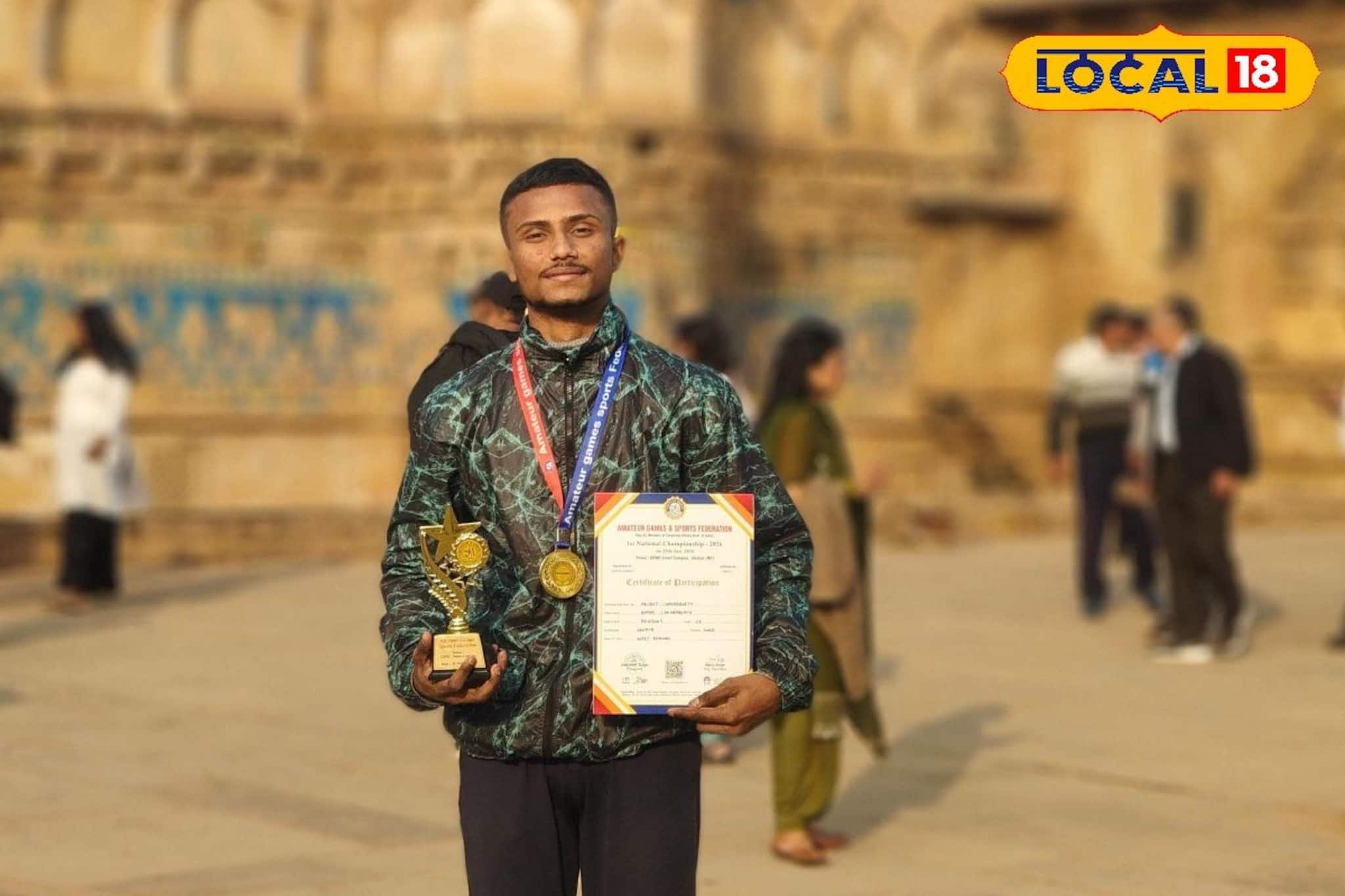 বিনা প্রশিক্ষণেই বাজিমাত! ১১.০২ সেকেন্ডে ১০০ মিটার দৌড়ে মধ্যপ্রদেশে সোনা জিতল অনিকেত