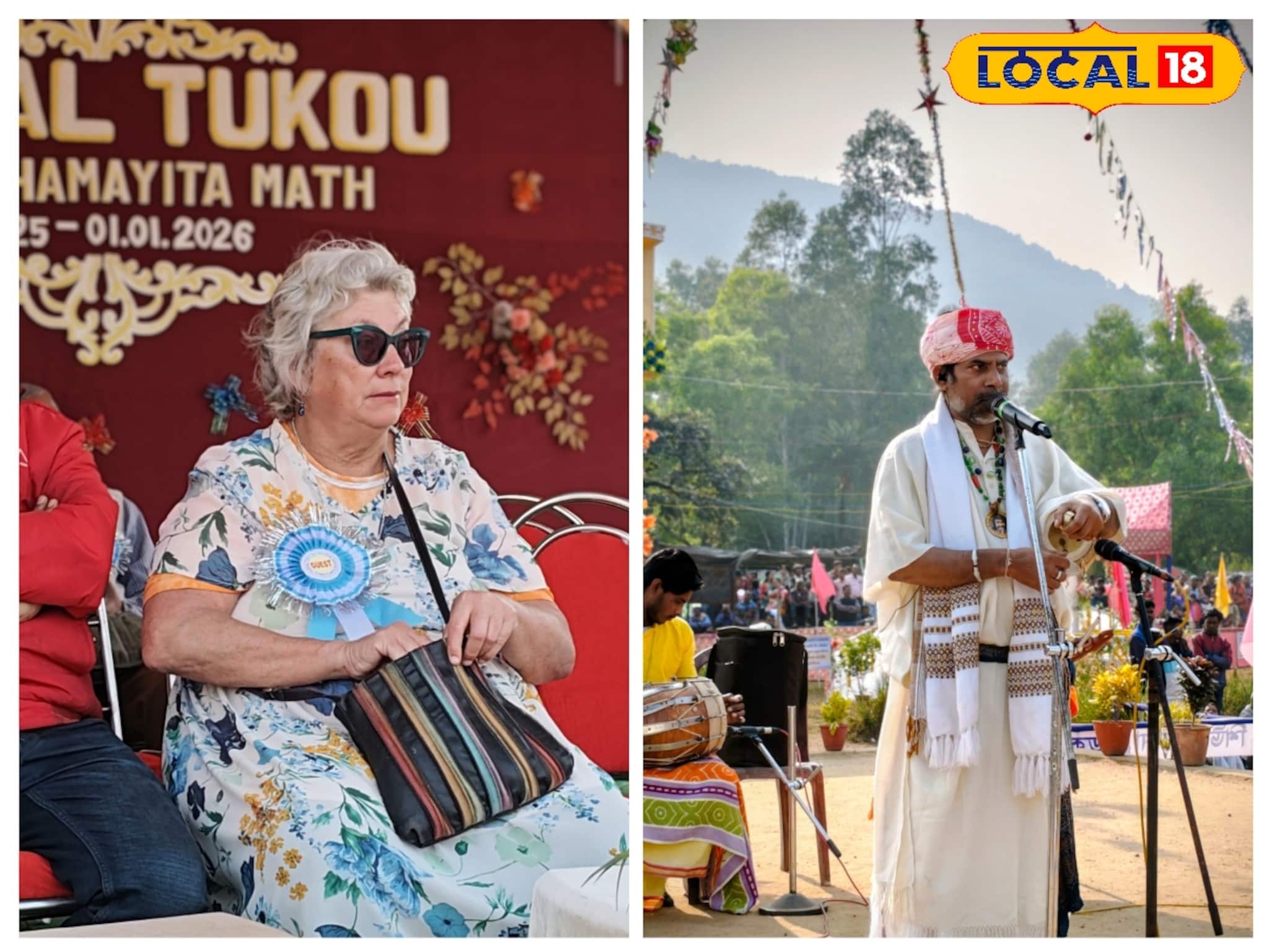 আদিবাসী সংস্কৃতির টানে পাগল বিদেশিনী, আন্তর্জাতিক পর্যটকদের ভিড় শুশুনিয়ায়!