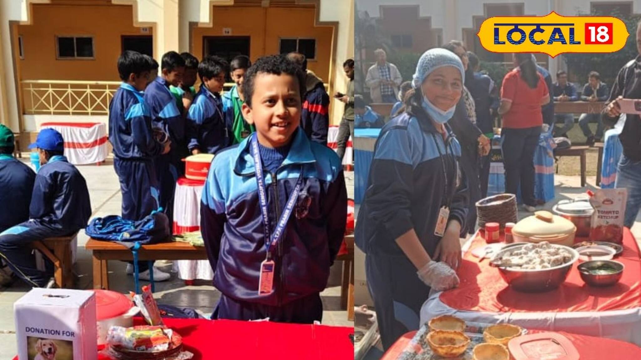 মেক্সিকান চাওমিন বিক্রি করে পথকুকুরদের সেবা! খাদ্য মেলায় খুদে পড়ুয়ার মন ভাল করা কাজ