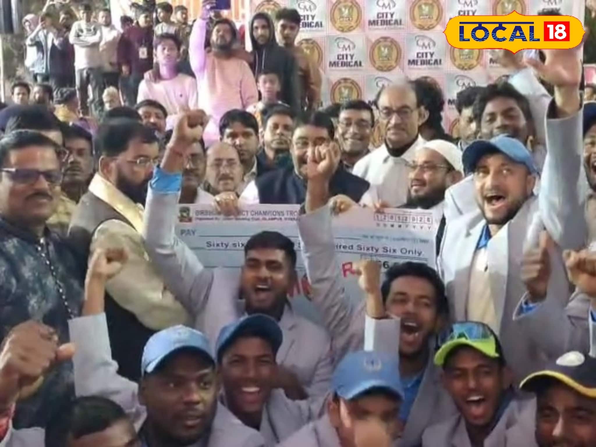 বীরভূমে 'মিনি আইপিএল', ময়দানে চিয়ারলিডার থেকে থার্ড আম্পায়ার! মেগা ফাইনালে সেরা বোলপুর