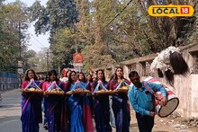 Saraswati Puja 2026: শাড়ি-পাঞ্জাবির অনবদ্য জুটি, গোলাপবাগ ক্যাম্পাসে প্রেমের বসন্ত! হোস্টেলে সবার অবাধ প্রবেশ