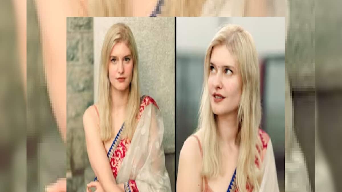 Guess Who: ‘শাড়িতে নারী’- ভারতীয় মেয়েরাই শুধু নয়, জার্মানির ‘দুধ-সাদা’ রঙের সুন্দরী লাল পেড়ে শাড়িতে নেট কাঁপাচ্ছেন Guess Who: ‘শাড়িতে নারী’- ভারতীয় মেয়েরাই শুধু নয়, জার্মানির ‘দুধ-সাদা’ রঙের সুন্দরী লাল পেড়ে শাড়িতে নেট কাঁপাচ্ছেন