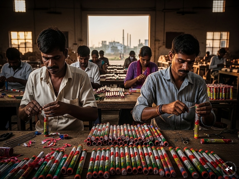দক্ষিণ ভারতের তামিলনাড়ুর শিবকাশী শুধু দেশের আতশবাজির রাজধানী হিসেবেই পরিচিত নয়, ‘মিনি জাপান’ বা ‘কুট্টি জাপান’ নামেও পরিচিত এই শহর। কঠোর পরিশ্রম, শিল্পমনস্কতা ও আত্মনির্ভরতার অনন্য উদাহরণ হয়ে উঠেছে শিবকাশী, যার শিল্পভিত্তিক সাফল্য আজ গোটা দেশের কাছে দৃষ্টান্ত। দক্ষিণ ভারতের তামিলনাড়ুর শিবকাশী শুধু দেশের আতশবাজির রাজধানী হিসেবেই পরিচিত নয়, ‘মিনি জাপান’ বা ‘কুট্টি জাপান’ নামেও পরিচিত এই শহর। কঠোর পরিশ্রম, শিল্পমনস্কতা ও আত্মনির্ভরতার অনন্য উদাহরণ হয়ে উঠেছে শিবকাশী, যার শিল্পভিত্তিক সাফল্য আজ গোটা দেশের কাছে দৃষ্টান্ত।