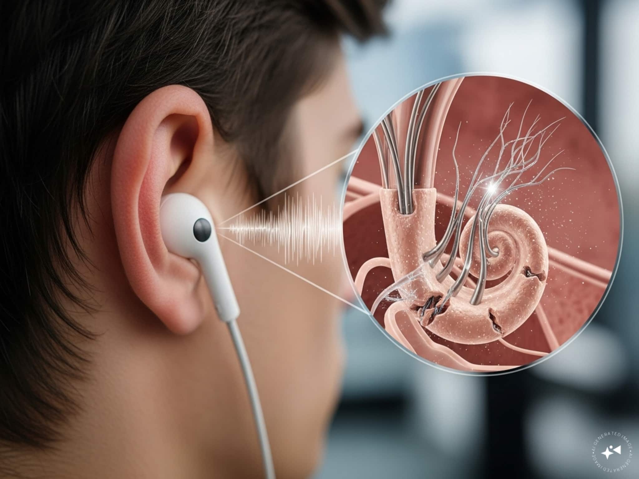 ভলিউম কম রাখলেই কি নিরাপদ? কানে ইয়ারবাড ব্যবহারে হতে পারে গুরুতর ক্ষতি! মেনে চলুন ৬০/৬০