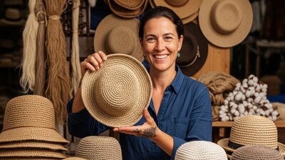 Eco-Friendly Hats: Madhya Pradesh Woman Gains Popularity, Income with Grass-Bamboo Craft