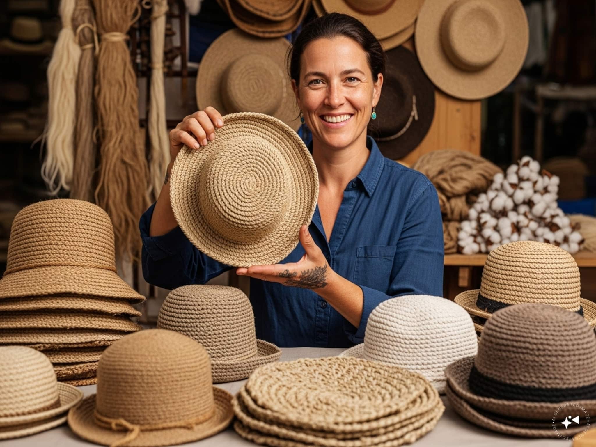 শীতে রাখে উষ্ণ, গ্রীষ্মে ঠান্ডা রাখে মাথা! পরিবেশবান্ধব এই টুপি বানিয়ে কত আয় জানেন?