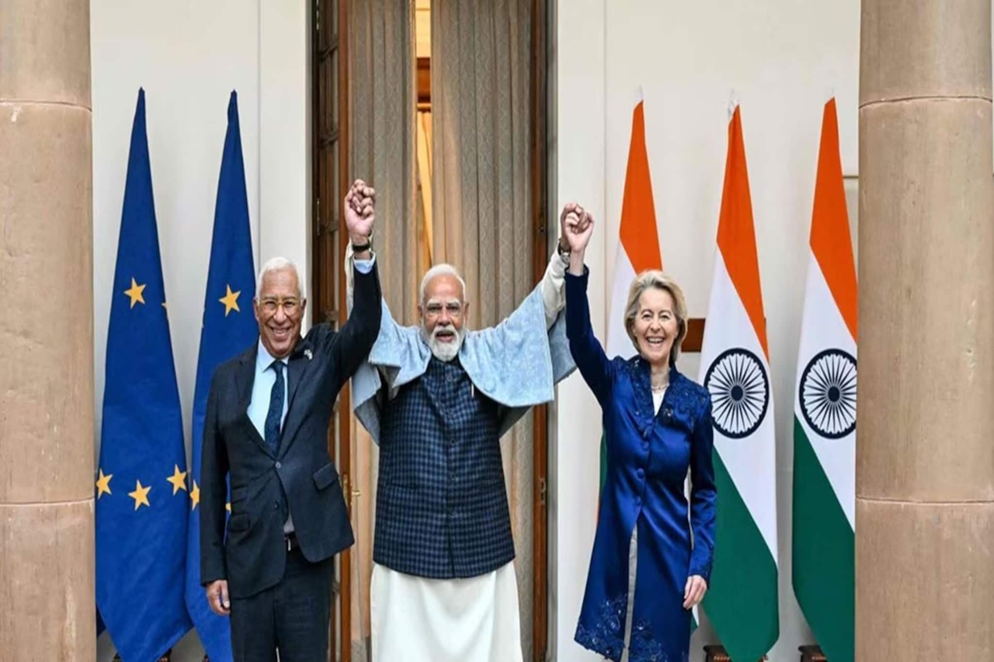 ভারত-ইউরোপীয় ইউনিয়নের মধ্যে সই হল 'মাদার অফ অল ডিলস'! উচ্ছ্বসিত মোদি-এন্তোনিও!