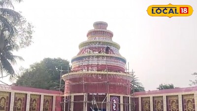 মণ্ডপ তৈরির কাজ