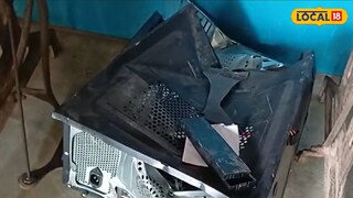 ঘরের তছনছ অবস্থা