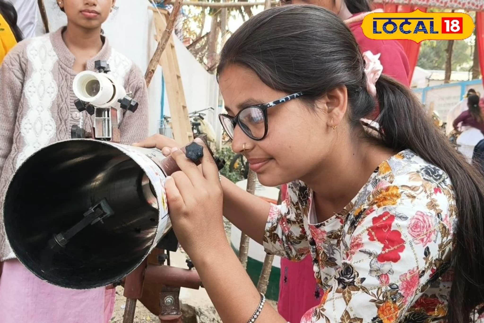 অল্প উপকরণে বড় স্বপ্ন! নিজেদের হাতে টেলিস্কোপ বানিয়ে চাঁদ-তারা দেখল পুরুলিয়ার পড়ুয়ারা