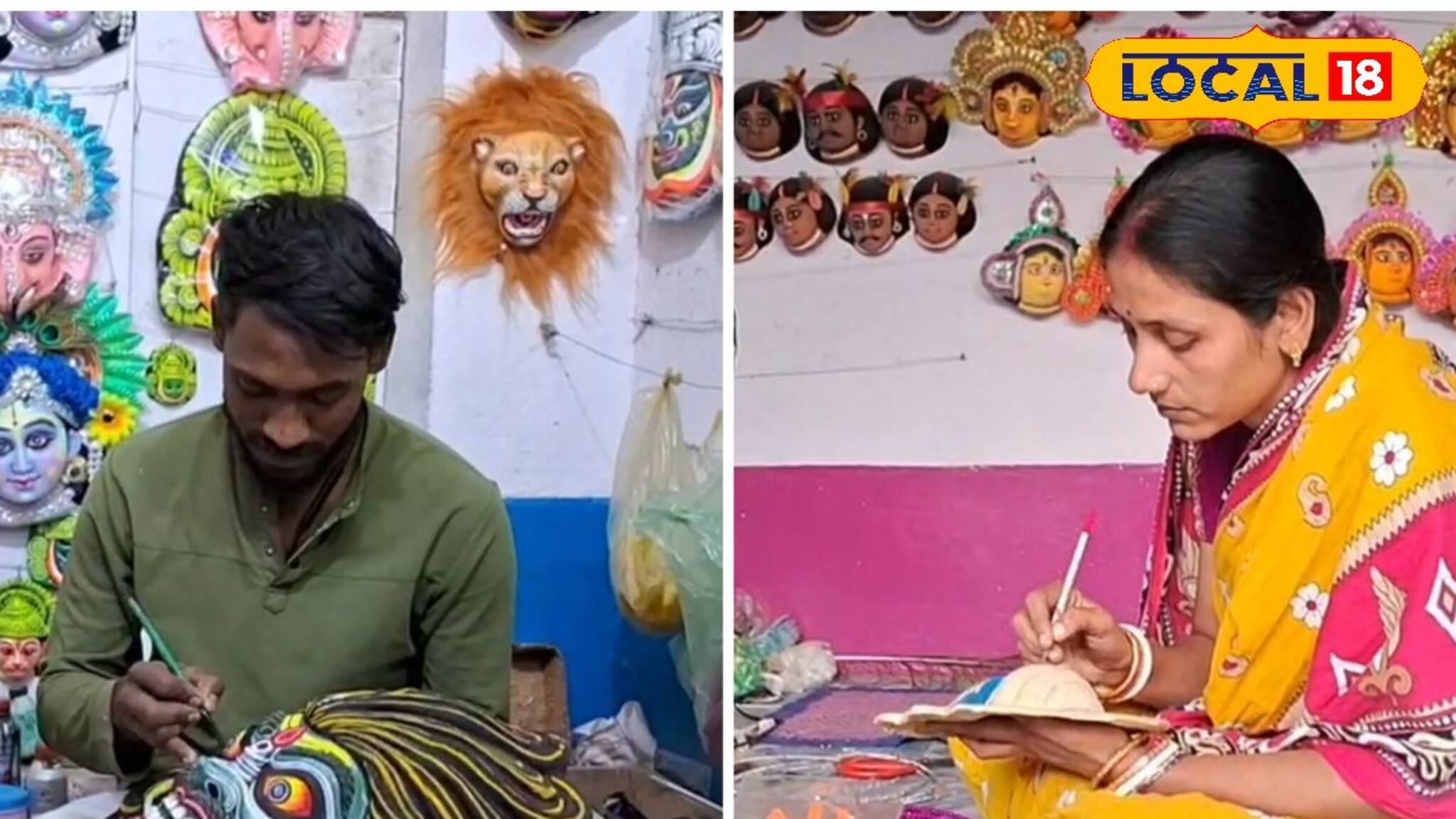 ডাক বিভাগের দৌলতে শিল্পীদের আয়ে বিরাট লাফ! এক ফোনেই ছৌ মুখোশ পৌঁছবে গ্রাহকের ঘরে