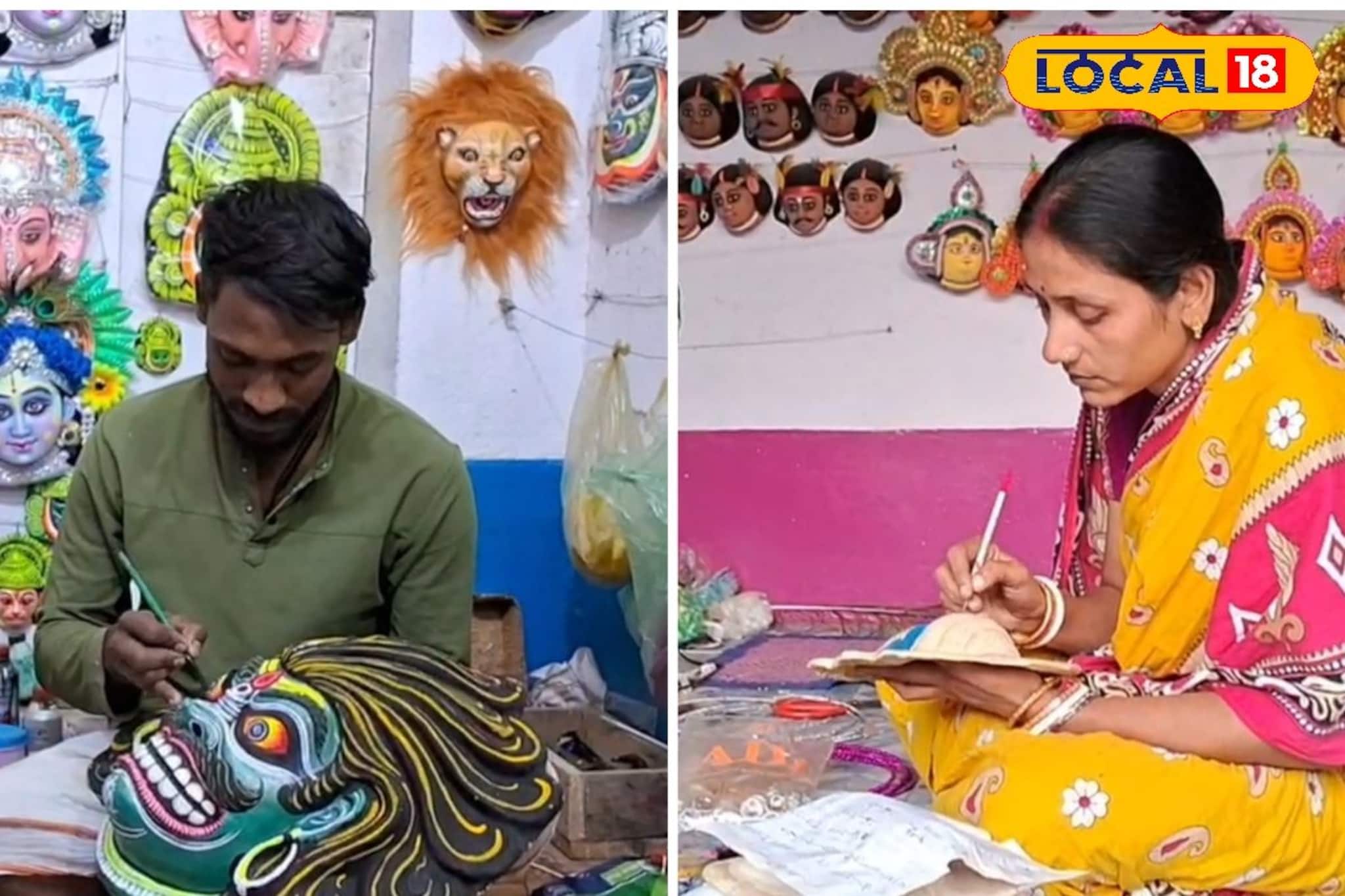 ডাক বিভাগের দৌলতে শিল্পীদের আয়ে বিরাট লাফ! এক ফোনেই ছৌ মুখোশ পৌঁছবে গ্রাহকের ঘরে