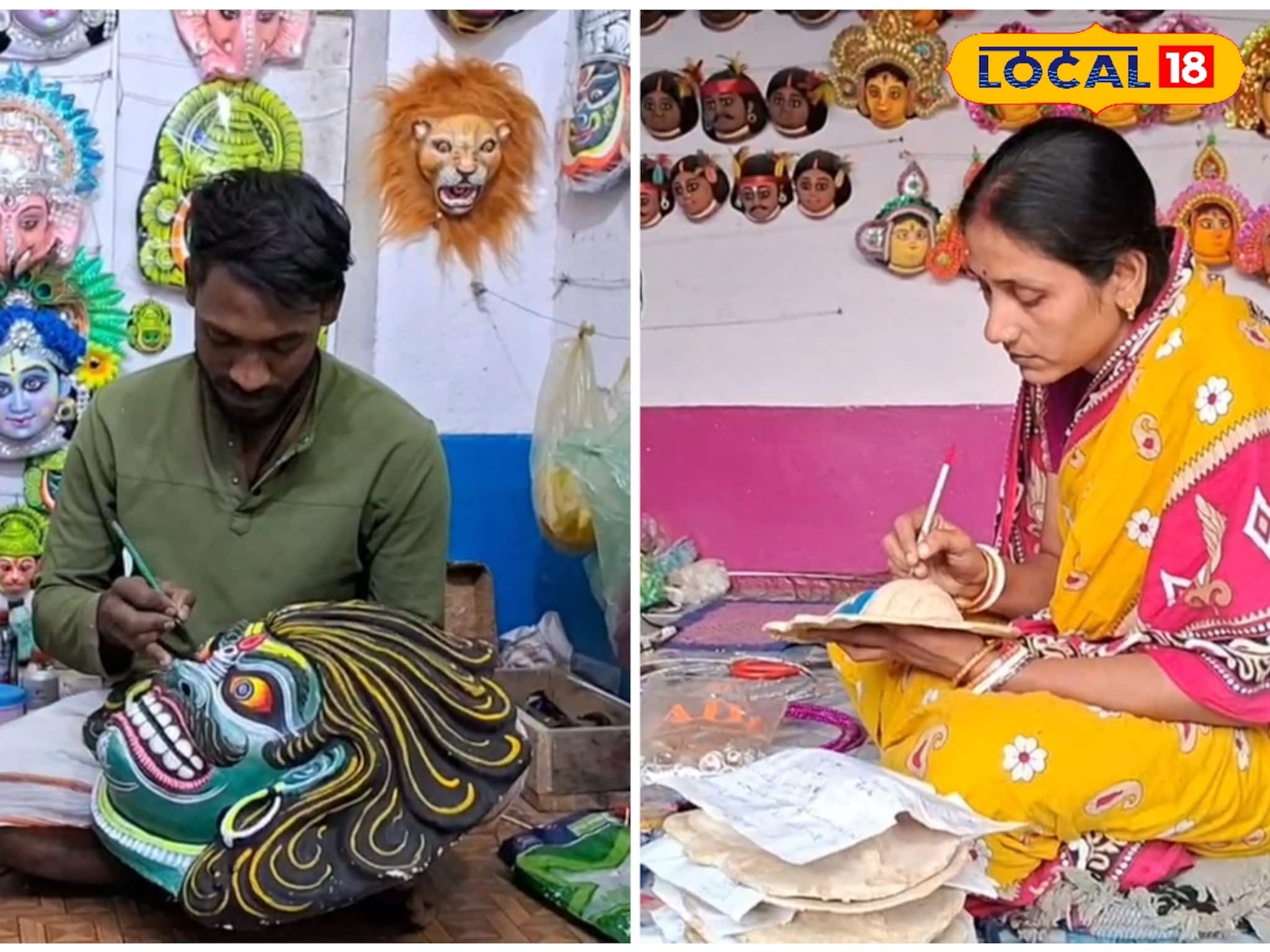 ডাক বিভাগের দৌলতে শিল্পীদের আয়ে বিরাট লাফ! এক ফোনেই ছৌ মুখোশ পৌঁছবে গ্রাহকের ঘরে