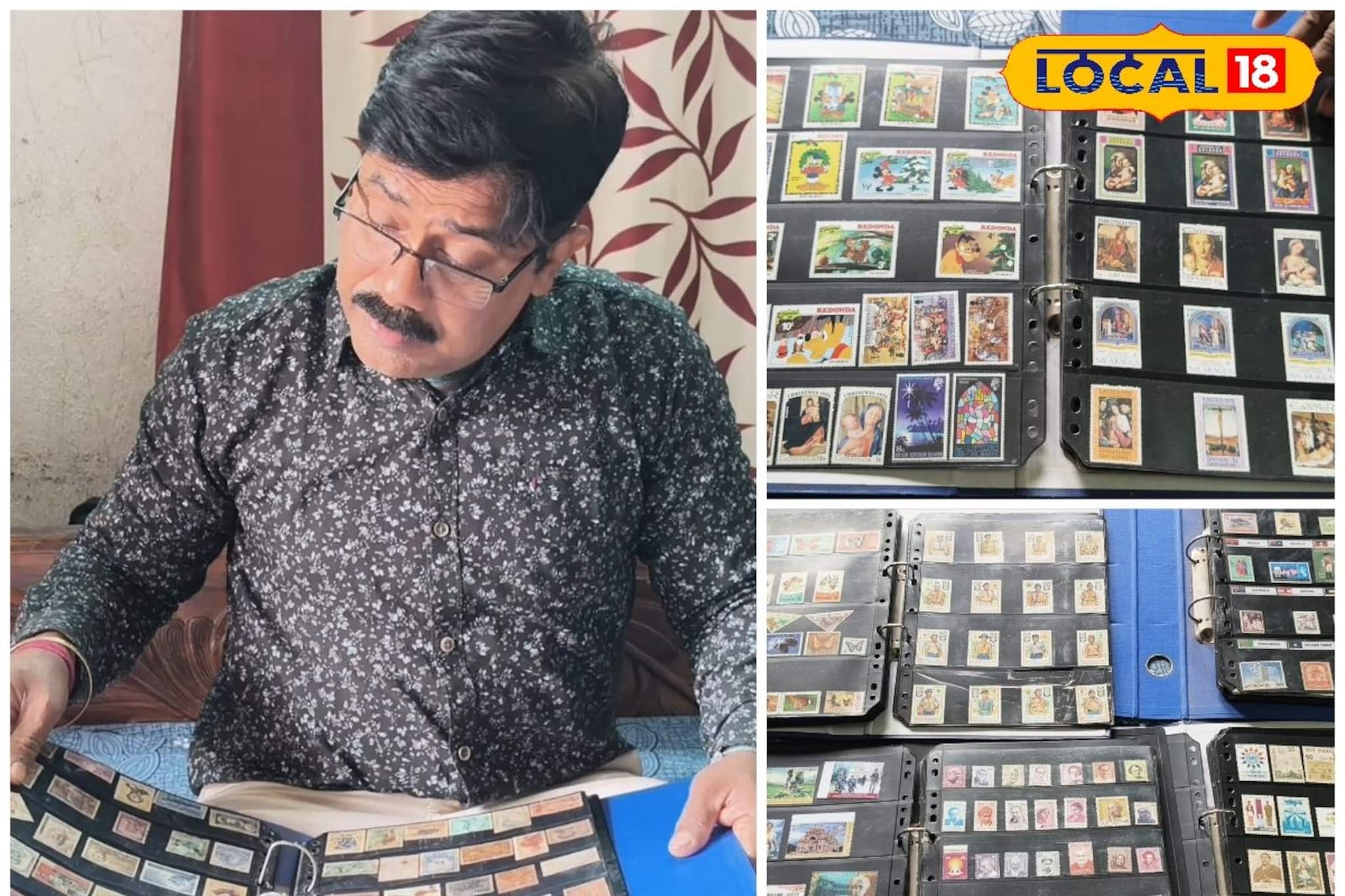 রেলকর্মীর সংগ্রহশালা যেন আস্ত টাইম মেশিন, ডাক টিকিটের চমকে দেওয়া কালেকশন!